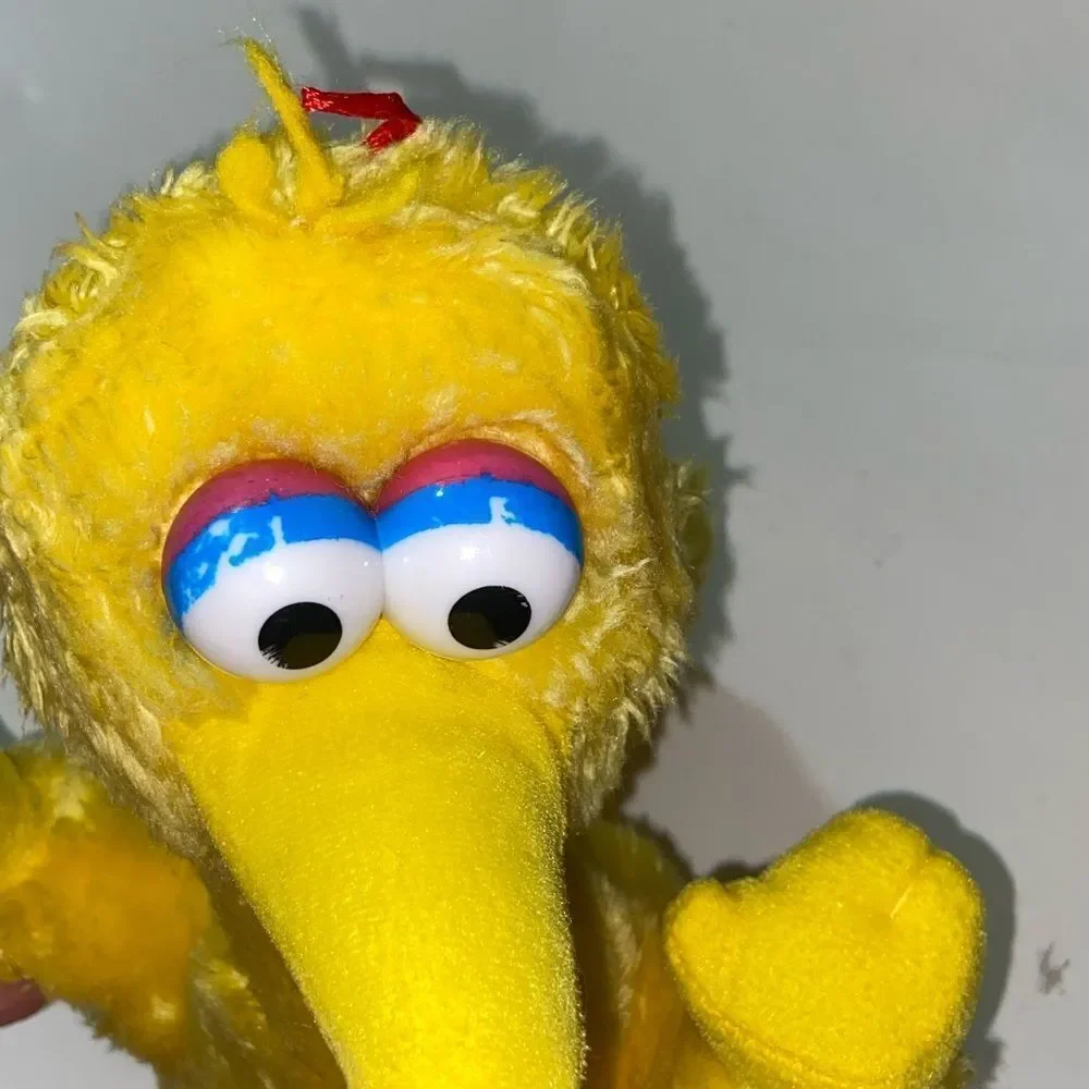 Vintage Big Sesame Street Bird Plush Doll